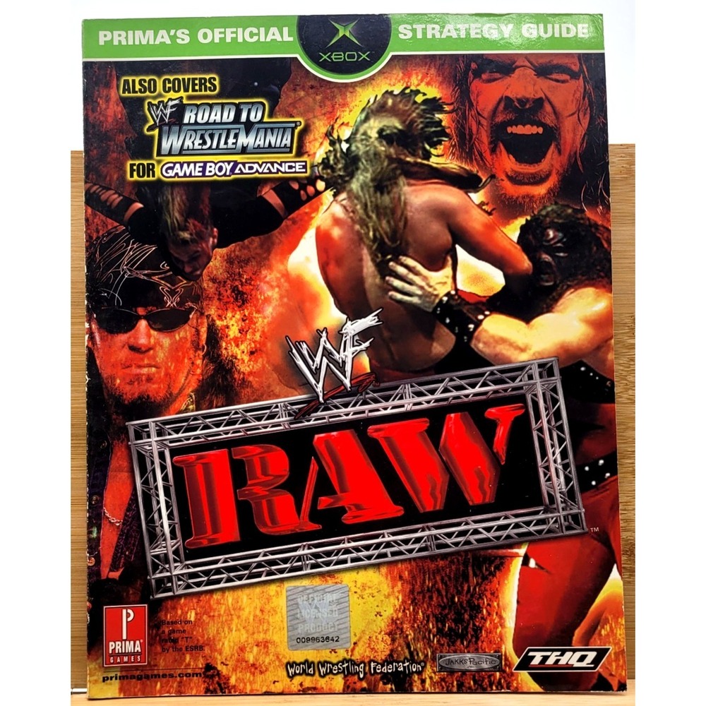 WWF Raw Prima's Official Strategy Guide‎ for Microsoft Xbox